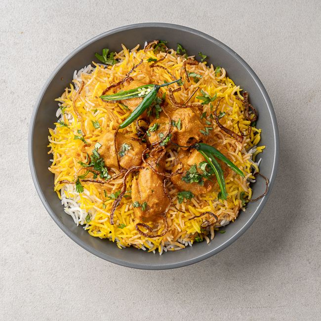 Hyderabadi Chicken Biryani